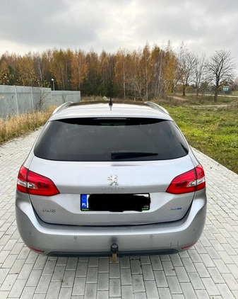 Peugeot 308 cena 32000 przebieg: 204398, rok produkcji 2015 z Konstancin-Jeziorna małe 37